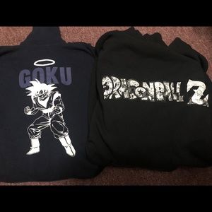 Uniqlo dragon ball hoodie both $15